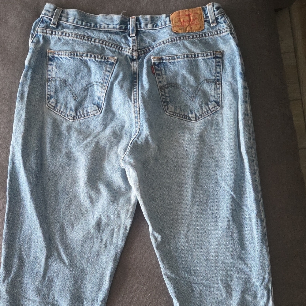 Levi's Light Blue Tapered Jeans